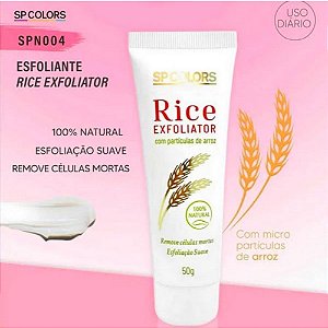 SP Colors - Esfoliante 100% Natural com Particulas de Arroz SPN004