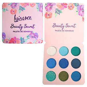 Paleta de Sombras de Luxo Luisance Beauty Secret L6072 cor B