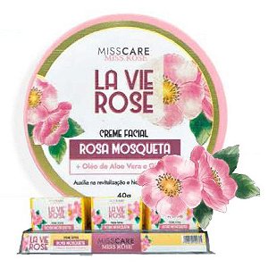 Miss Rôse - Creme Facial Hidratante Rosa Mosqueta - 12 Unid