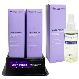 Max Love - Limpa Pincéis 120 ml - 12 Unids