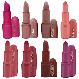 Miss Rose - Batom Matte Ovo Z1 - 08 Unid