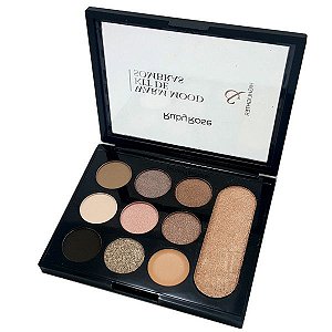 Ruby Rose - Kit de Sombras Warm Mood  HB1036 A