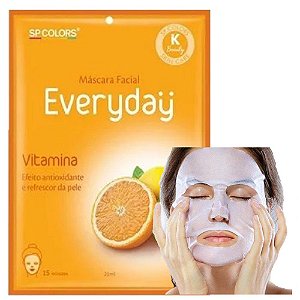 SpColors - Máscara Facial Vitamina Antioxidante EV004