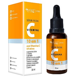 Max Love - Serum 10 em 1 (Vitamina C + 9 Ativos)