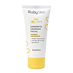 Ruby Skin - Sabonete Cremoso Facial On Off HB327