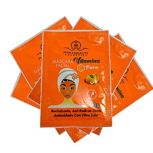 PhalleBeauty Mascara Facial Vitamina C PH018 - 10 Unids