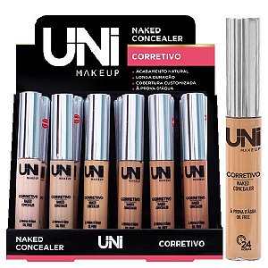 Uni Makeup - Corretivo Prova Dagua Naked Concealer - 24 Unid