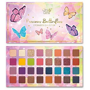 City Girl - Paleta Precious Butterflies CG255 - Box C/ 6 Uni