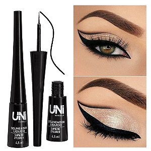 Uni Makeup - Delineador Liquido Supreme Eyeliner  DL68D