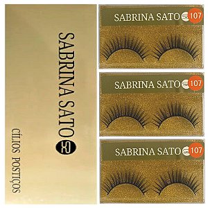 Sabrina Sato - Par de Cilios Postiços SS1808 - 10 Pares