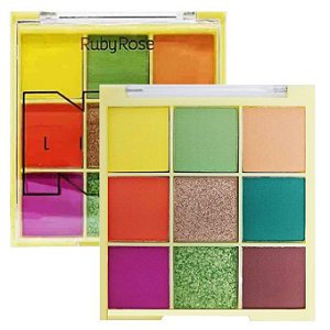 Ruby Rose - Paleta de sombras Coloridas No Limit HB1073