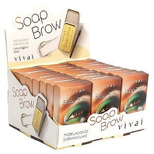 Vivai - Soap Brow Modelador de Sobrancelhas 2057 - 24 Unid