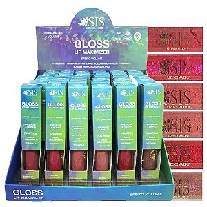 Isis - Gloss Lip Maximizer Efeito Volume IS023 B - Box c/36 ( Val 08/24 )