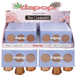 Dapop - Trio Contorno Tropical Skin DP2198 - 16 Und