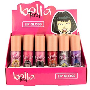 Bella Teen - Lip Gloss Infantil BT2041 - Box c/24