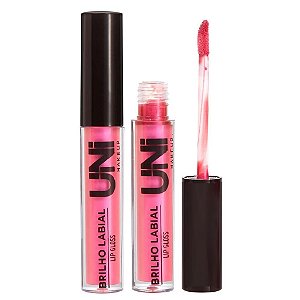 Uni Makeup - Lip Gloss Brilho Labial UNLG48DSC1-  Cor 1