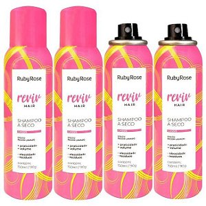 Ruby Rose - Shampoo à Seco Cassis Reviv Hair HB804 - 06 Unid