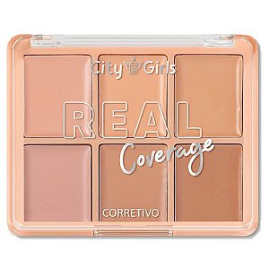 City Girls - Paleta Corretivo Real Coverage CG290