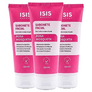 ISIS - Sabonete Facial Rosa Mosqueta IS027 - 6 und