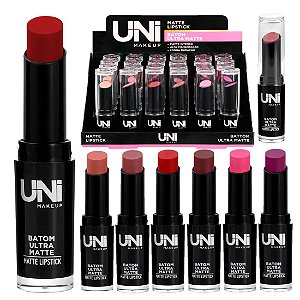 Uni Makeup - Batom Ultra Matte Lipstick BA41DS - 24 und