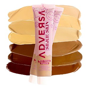 Adversa - Base Serum Vegana Pele Clara, Morena e Negra