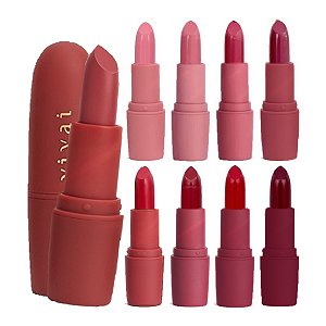 Vivai - Batom Matte Ovo 3008 - 08 Unid