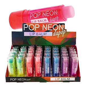 Dapop - Lip Balm Pop Neon DP2129 - 40 Unid