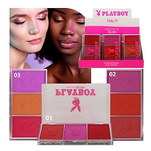 Playboy - Paleta de Blush Like It HB102183 - Kit C/24 und