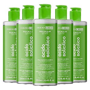 Dermachem - Agua Micelar Acido Salicilico Antioleosidade 06084 - 12 Unid (Validade:06/2028)