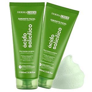 Dermachem - Sabonete Facial Acido Salicilico Pele Oleosa e Acneica 06174
