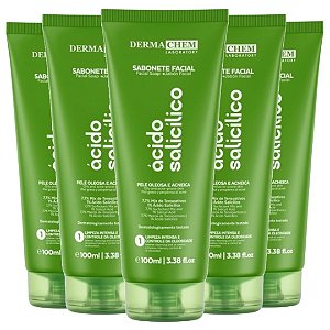 Dermachem - Sabonete Facial Pele Oleosa Acido Salicilico 06174 - 6 Unid