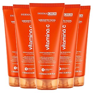 Dermachem - Sabonete Facial Vitamina C 06238 - 6 Unids