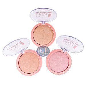 Jasmyne - Iluminador Facial Nude Nada Basico - Kit C/3 und