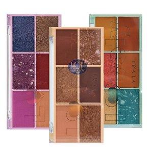 Vivai - Paleta de Sombras Matte e Metálicas Lovely - 12 Unid