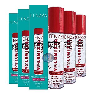 Fenzza - Gloss Volumizer Efeito Plump FZ22014 - 06 Unid