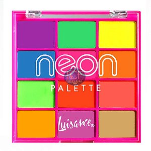 Luisance - Sombras Neon Palette 12 Cores L3112 - Unit