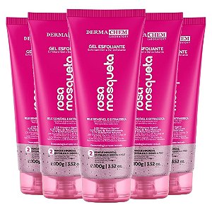 Dermachem Gel Esfoliante Facial Rosa Mosqueta 06223 - 6 Unid