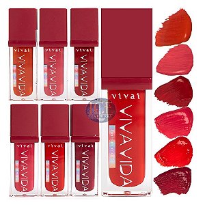 Vivai - Batom Matte Viva Vida 6,5ml 3075 - 06 Unid