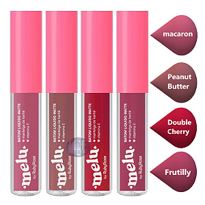 Ruby Rose - Batom Liquido Matte Melu RR563 G1 - 4 und