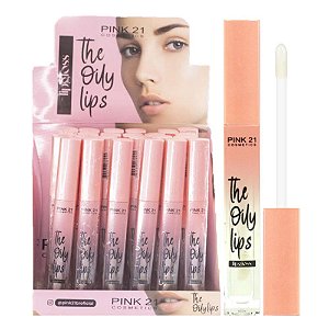 Pink 21 - Lip Gloss The Only Lips CS3578 - 24 Unid
