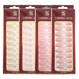 Sabrina Sato - Kit C/24 Unhas Postiças SS2376 - 12 Kits