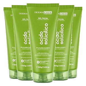 Dermachem Gel Antioleosidade Ácido Salicílico 05704 - 6 Unid