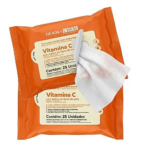Dermachem - Lenço Vitamina C - 06074 - 6 Unids