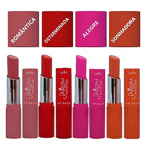 Lyrics Lip Balm Meu Jardim Particular HB102204 - Kit C/4 un