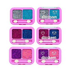 Discoteen - Paleta Glitter Fofa HB102343 - KitC/6 und