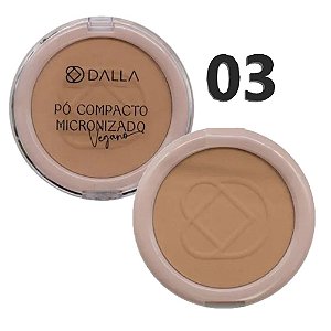 Dalla - Po Facial Micronizado Resistente a Agua - Reponha seu estoque por cor