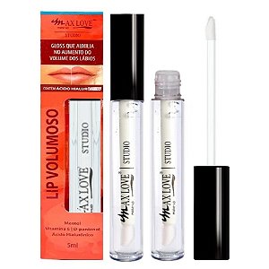 Max Love - Gloss Volumoso Incolor Ácido Hialuronico Cor 01