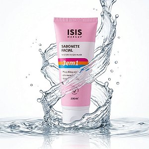 Isis - Sabonete 3 em 1 Rosa Mosqueta | Vitamina C | Acido hialuronico IS059