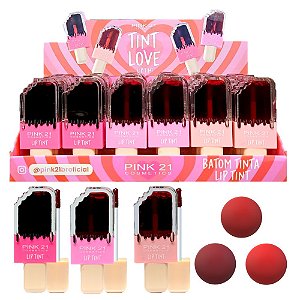 Pink 21 - Batom Lip Tint Love CS3691 - C/24 Und