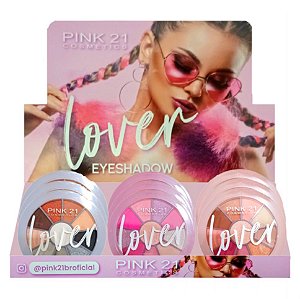 Pink 21 - Paleta de Sombra Lover CS3702A - Kit C/24 Und
